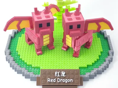 【Roblox】Grow a Garden —Red Dragon universally rare admin pet fully articulated