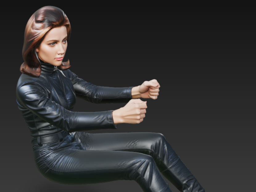 driving woman
