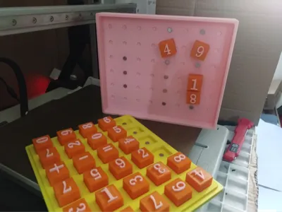Children's Alphabet and Number Toy
