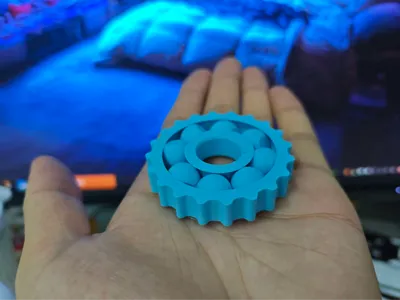 Geared Massage Fidget Bearing Gyro Spinner