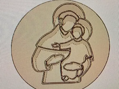 Saint Anthony brigadeiro stamp