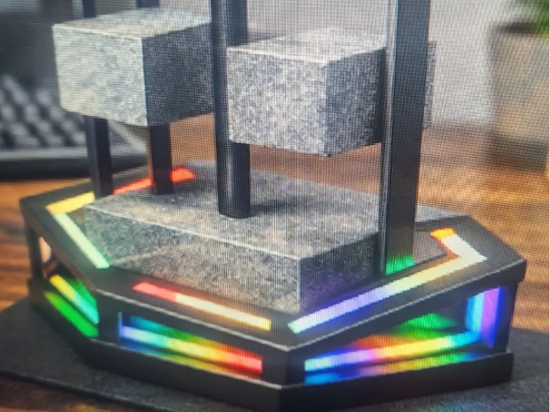 futuristic headphone stand