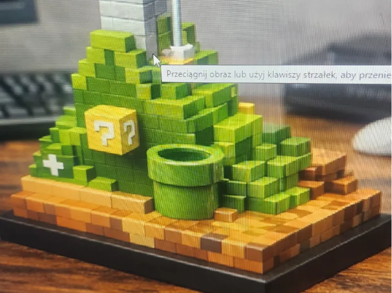 Mario-themed headphone stand