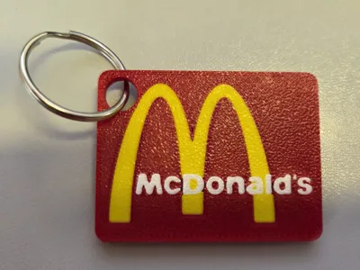 McDonald's Logo Keychain | Portachiavi Iconico