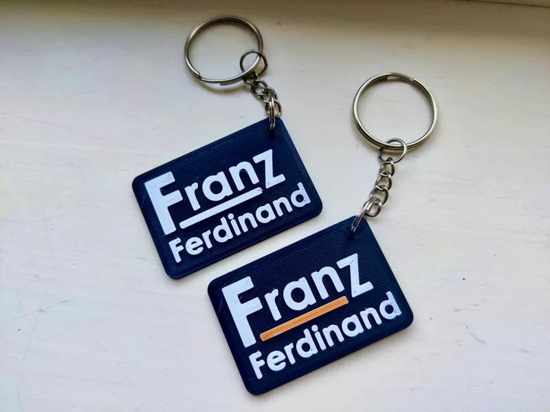 Franz Ferdinand keychain