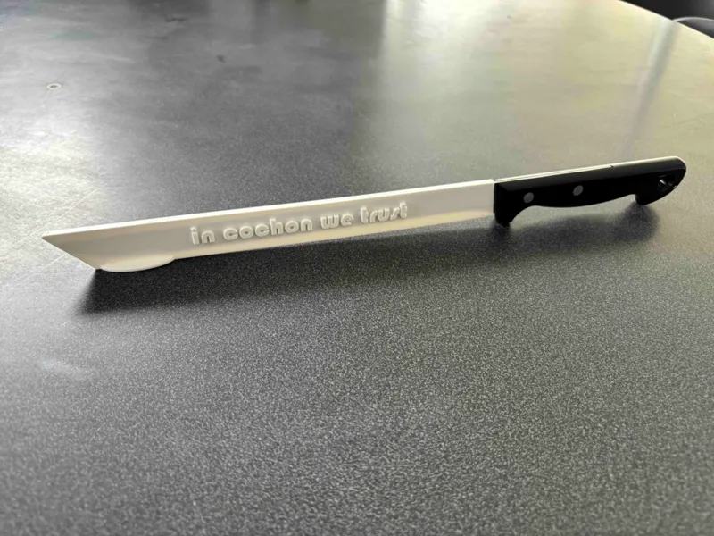 couteau à jambon