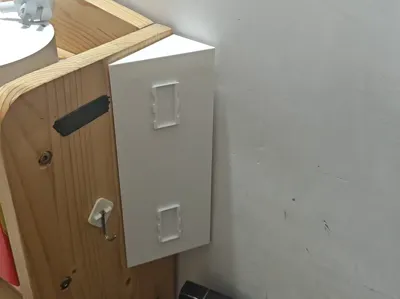 Bedside Power Strip Holder