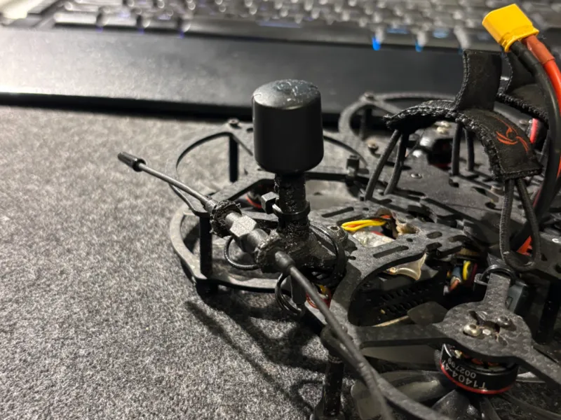 QAV pro 2,5 antenna holder