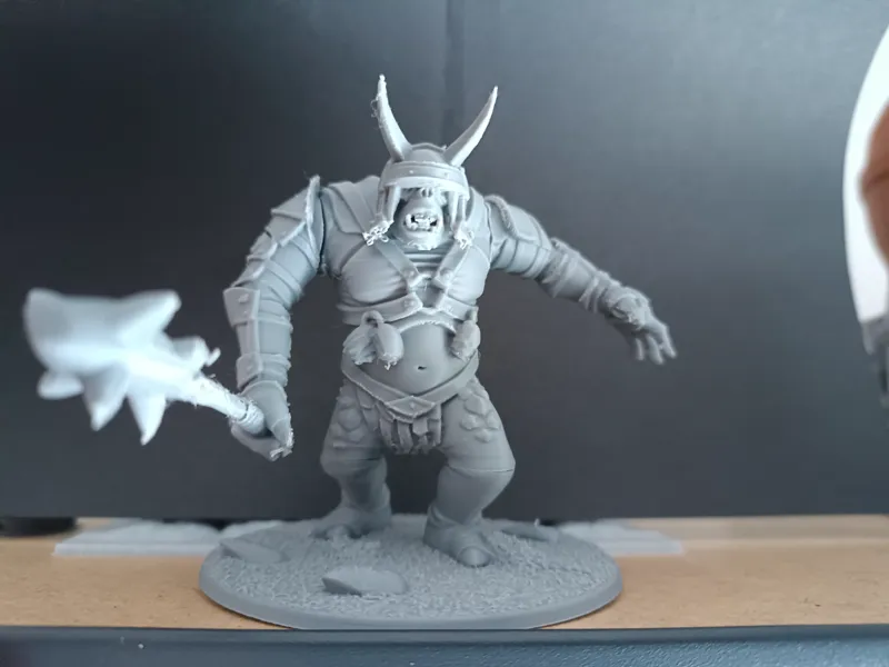 Troll combate LOTR con maza minifigura