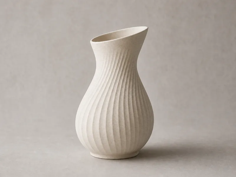Fluted Pear Vase Set - 3 Sizes