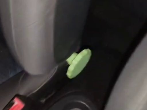 Front seat adjustment knob for Renault Clio III