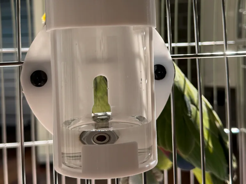 饮水器鸟笼挂架