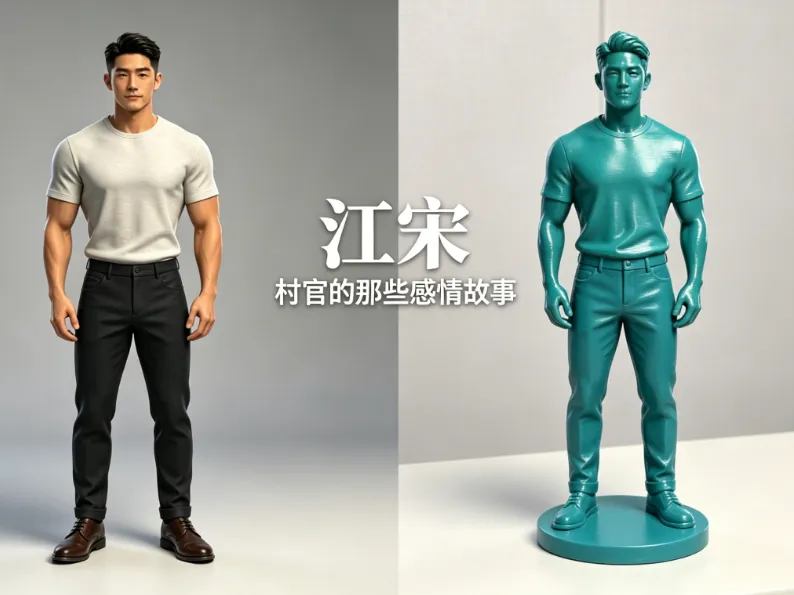 江宋-《村官的那些感情故事》（ 男主）人物形象3D 打印手办
