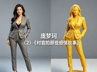庞梦珂2-《村官的那些感情故事》-女主之一-人物形象3D 打印手办
