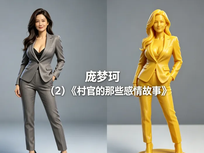 庞梦珂2-《村官的那些感情故事》-女主之一-人物形象3D 打印手办