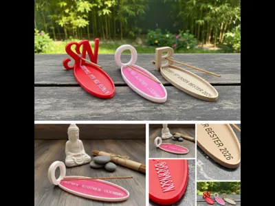 Incense Stick Holder - Personalizable
