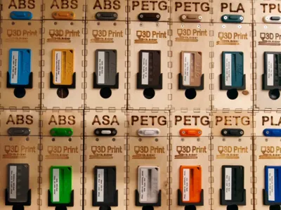 Wooden Filament Storage Box Accessories