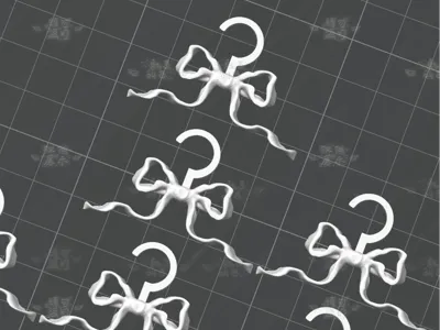BJD Doll Hanger - Special Six - Ribbon Bow Hanger