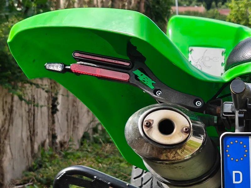 Kawasaki KFX 700 Rückleuchten Halter