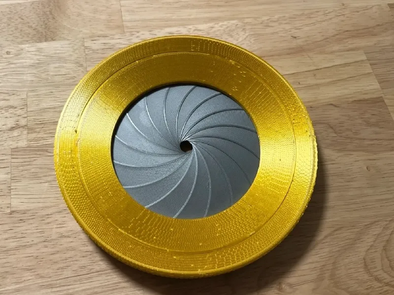 Compuerta ojo de iris
