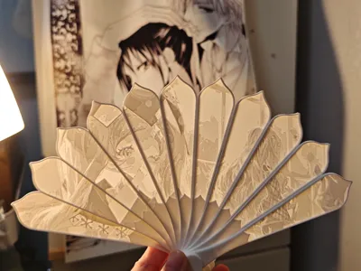 Shugo Chara! - Hinamori Amu Fan Lithophane Japanese Anime
