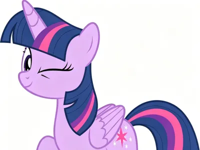 My Little Pony - Twilight Sparkle Figurine Model - Cartoon Anime Collectible Figurine