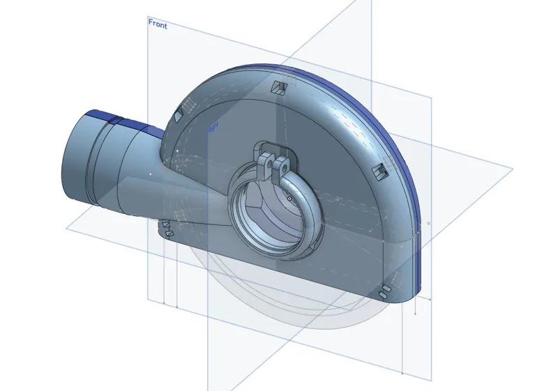 Angle Grinder Dust Collector