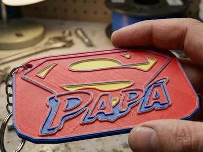 Dad keychain