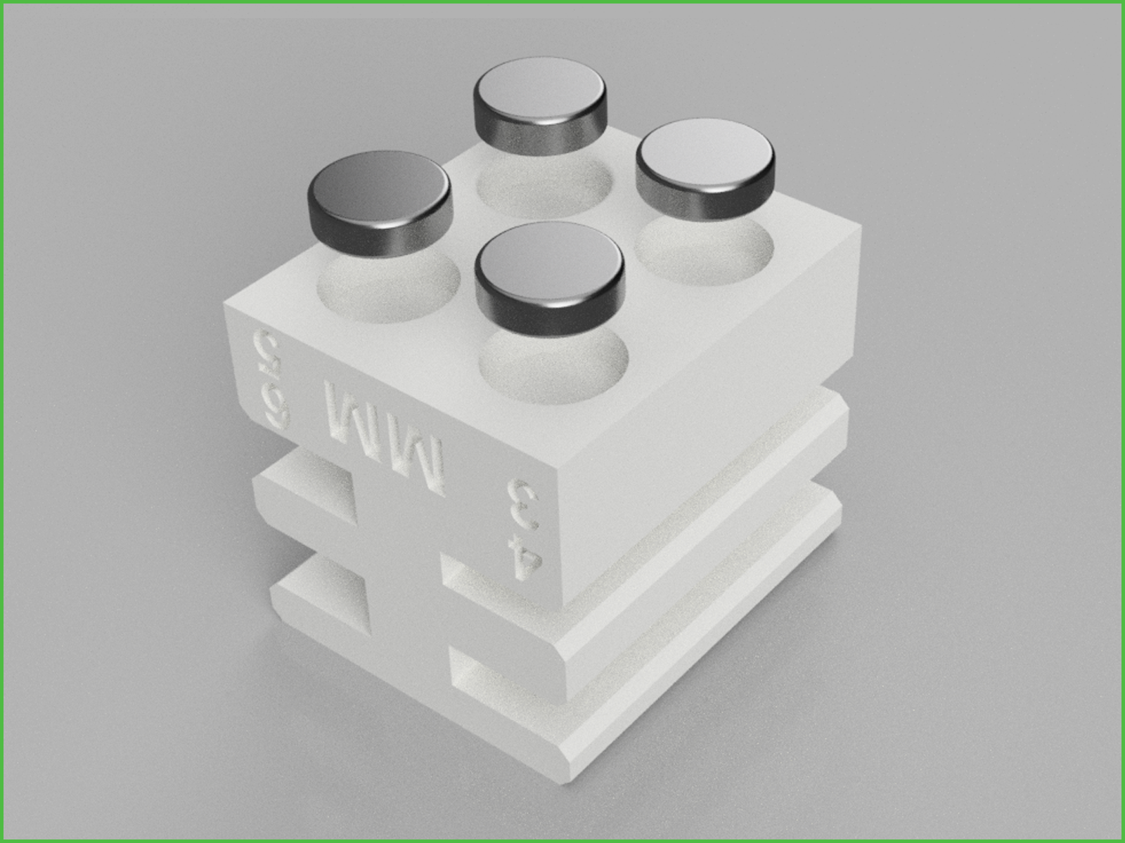 Entretoises pour laser 3-4-5-6 mm