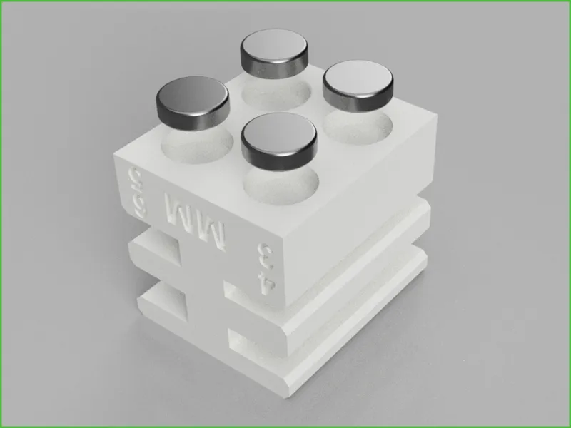 Entretoises pour laser 3-4-5-6 mm