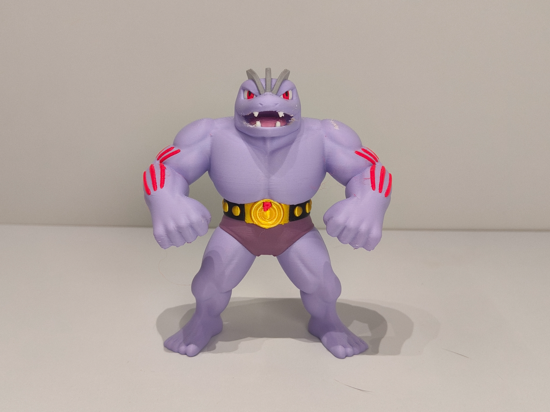 宝可梦 第一世代 #0067 豪力(Machoke)多色模型