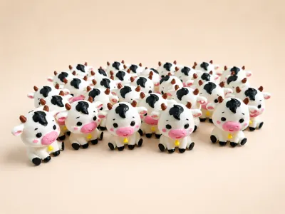 Mini cow charm/Keychain
