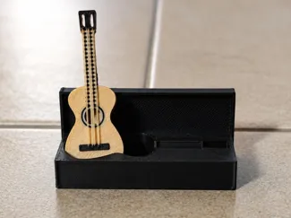 Functional tiny guitar
