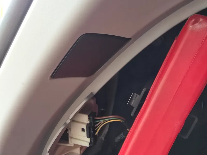 Rear pillar trim cover