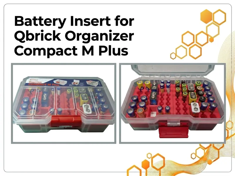 Battery Insert for Qbrick Compact M Plus