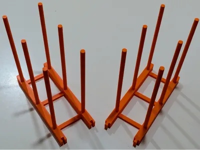modular parametric drying rack