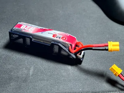 Pavo20 Pro battery holder for GNB 3s 720 mAH LiHV