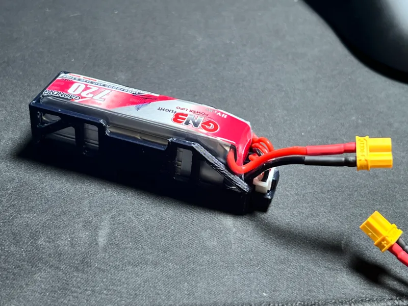 Pavo20 Pro battery holder for GNB 3s 720 mAH LiHV