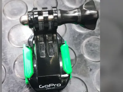 Go pro mount, for shoei NRX2 WORKS for ASA 
