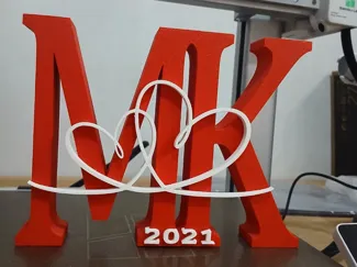 Letra caixa Personalizável