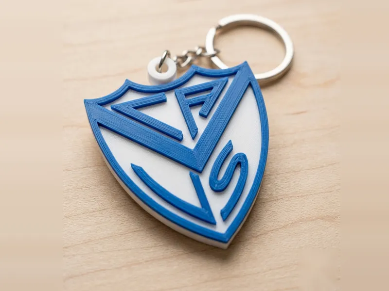Llavero Vélez Sarsfield | Escudo Fortín 3D