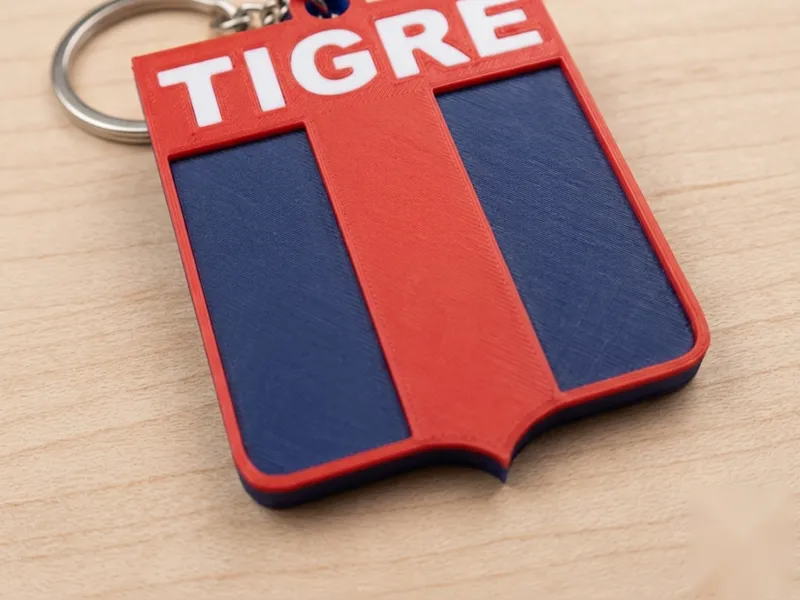 Llavero Tigre | Escudo Matador 3D