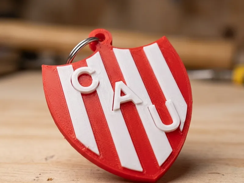 Llavero Unión Santa Fe | Escudo Tatengue 3D