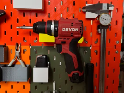 IKEA SKÅDIS Pegboard Daewoo Electric Drill Storage Bracket Hook