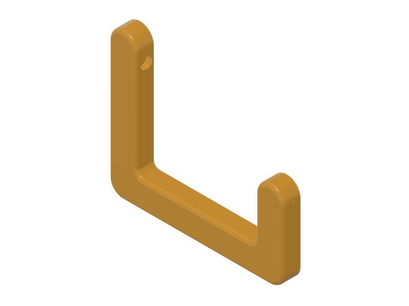 Door mounted shelf bracket
