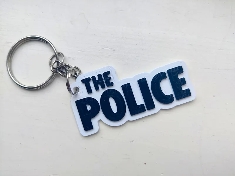 The Police keychain