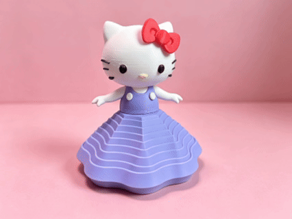 会跳舞的小白猫-Kitty  NO AMS