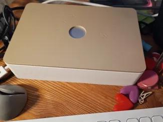 Desk cable box for Mac Mini M4