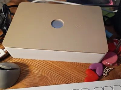 Desk cable box for Mac Mini M4