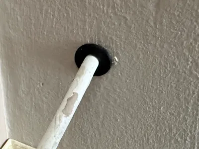 Wall plug for TV coaxial cable